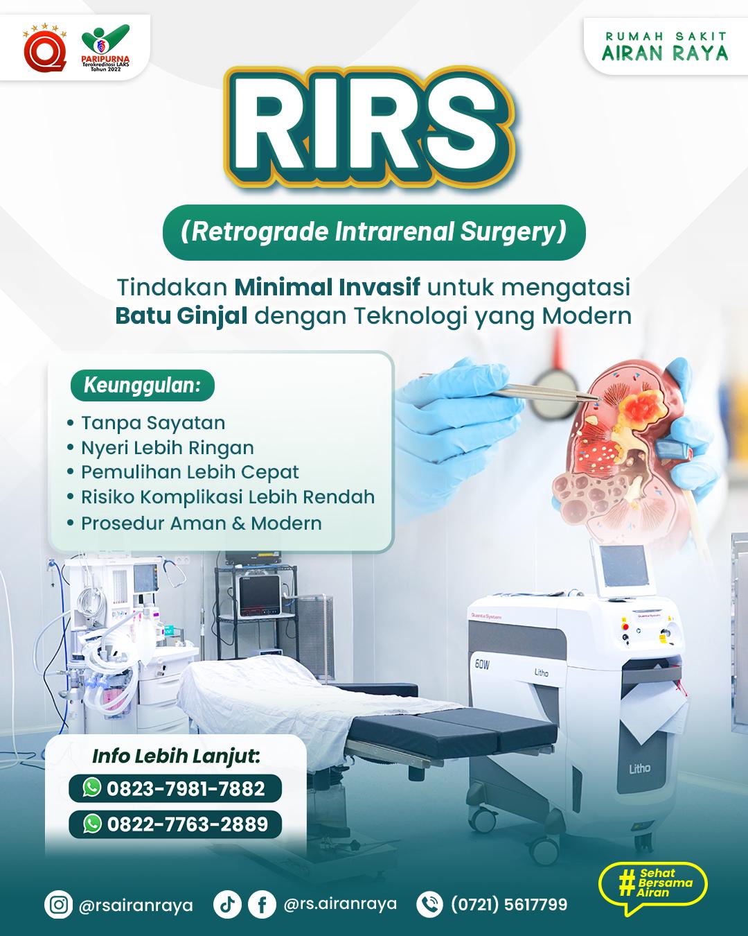 RIRS (Retrograde Intrarenal Surgery)